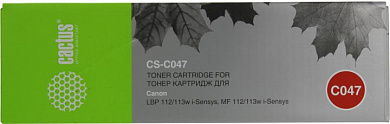 Картридж Cactus CS-C047 для Canon LBP112/LBP113W