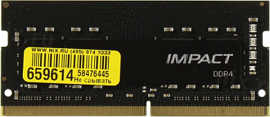 Kingston FURY Impact <KF432S20IBK2/32> DDR4 SODIMM 32Gb KIT 2*16Gb <PC4-25600> CL20 (for NoteBook)