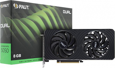 8Gb <PCI-E> GDDR6 Palit DUAL <NE65050019P1-GB2070D> (RTL) HDMI+3xDP <GeForce RTX5050>