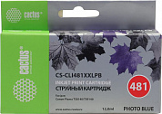 Картридж Cactus CS-CLI481XXLPB Photo Blue для Canon Pixma TS8140/TS9140