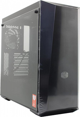 Miditower Cooler Master <MCW-L5S3-KGNN-05> MasterBox Lite 5 ARGB Black&Black  ATX  без БП, с окном