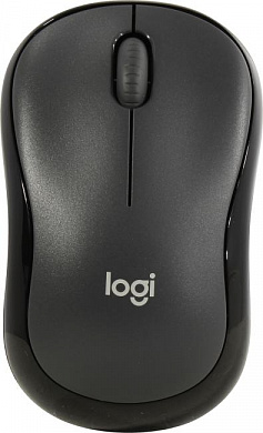 Logitech M220 Silent Charcoal Wireless Mouse <910-004895> (RTL) USB 3btn+Roll