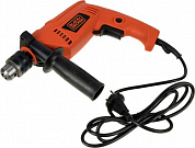 Дрель ударная Black & Decker HD555-RU 550Вт патрон:быстрозажимной реверс