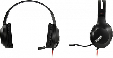 Наушники с микрофоном Edifier G1 SE <Black> (шнур 1.3м+1.2м, с регулятором громкости)