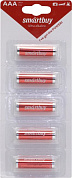 Smartbuy SBBA-3A05B, Size"AAA", 1.5V, щелочной (alkaline) <уп. 5 шт>