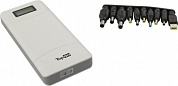 Внешний аккумулятор TopON <TOP-T72W> White (2xUSB 2.1A, DC-Out, 18000mAh, 10 адаптеров, Li-Ion)