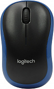 Logitech M185 Blue Wireless Mouse <910-002239/910-002236/910-002632> (RTL)USB 3btn+Roll  уменьшенная