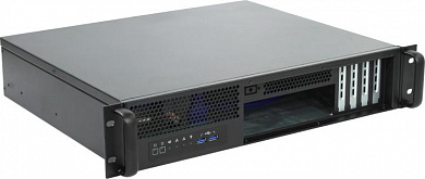 Server Case 2U Procase <FM236-B-0> MicroATX  без БП