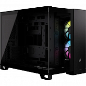 Corsair CC-9011267-WW  iCUE LINK 2500X RGB, Midi-Tower, TG, 2x120mm RGB, 2xUSB-A 3.2, 1xUSB 3.2 Type-C,  Black