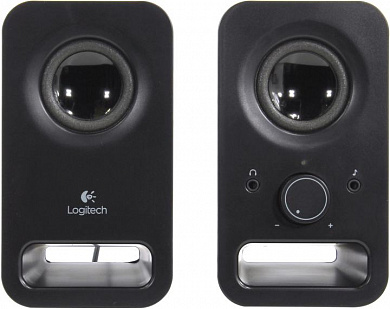 Колонки Logitech Z150 Black <980-000814> (2x1.5W)
