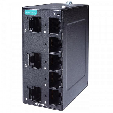 MOXA Коммутатор EDS-2008-EL