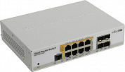 MikroTik <CRS112-8P-4S-IN> Cloud Router Switch (8UTP/WAN 1000Mbps + 4SFP)