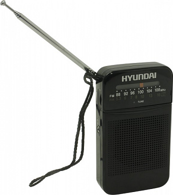 Hyundai <H-PSR110> Радиоприёмник (FM/AM, 2xAA)