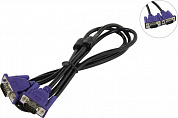 KS-is <KS-456-1.8> Кабель монитор - SVGA card (15M -15M) 1.8м 2  фильтра