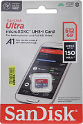 SanDisk Ultra <SDSQUAC-512G-GN6MN> microSDXC Memory Card 512Gb UHS-I U1 Class10 A1
