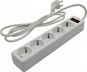 Сетевой фильтр Smartbuy <SBSP-18-W> <1.8м> (5 розеток)