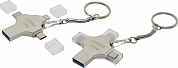 SmartBuy Quad <SB064GBMC15> USB3.0/USB-C/ micro-B/Lightning Flash Drive 64Gb (RTL)