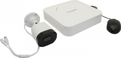 Falcon Eye <FE-104MHD KIT START SMART> (HVR 4Video In/4IP-cam,150FPS,1xSATA,LAN,USB2.0,VGA,HDMI + 1cam F=3.6, LED)