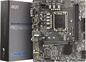 MSI PRO H610M-E DDR4 (RTL) LGA1700 <H610> PCI-E Dsub+HDMI GbLAN SATA MicroATX 2DDR4