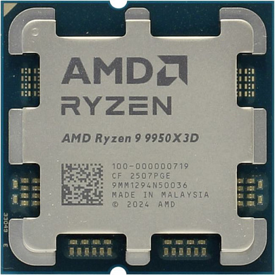 CPU AMD Ryzen 9 9950X3D     (100-000000719)   /Socket AM5