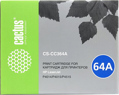 Картридж Cactus CS-CC364A для HP LJ P4014/4015/4515