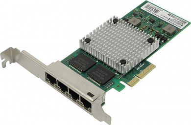 LR-LINK <LREC9714HT> Quad-port Gigabit Copper Ethernet Network Adapter PCI-Ex4 (4UTP 1000Mbps)