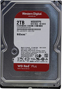 HDD 2 Tb SATA 6Gb/s Western Digital Red Plus <WD20EFPX> 3.5" 5400rpm 64Mb