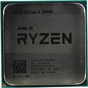 CPU AMD Ryzen 5 3400G     (YD3400C5)   3.7 GHz/4core/SVGA RADEON RX Vega 11/2+4Mb/65W Socket AM4