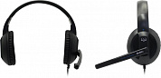 Наушники с микрофоном SVEN AP-680MV <Black-Blue> (с регулятором громкости, шнур 2.5м)