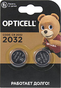 OPTICELL CR2032-2 (Li, 3V) <уп. 2 шт>