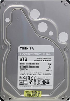 HDD 6 Tb SATA 6Gb/s Toshiba Performance X300 <HDWR460UZSVA> 3.5"