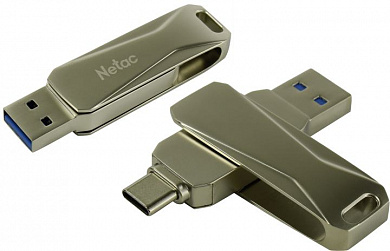 Netac <NT03U782C-032G-30PN> USB3.0/USB-C OTG Flash  Drive 32Gb (RTL)