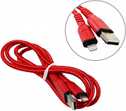 Hoco X59 Red <744876> Кабель USB AM-->Lightning 1м