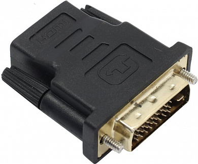 Переходник HDMI 19F -> DVI-D 25M