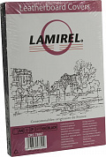 Lamirel <CRC78687> Обложки для переплёта (Black картонные, под кожу , A4, 230г/м2, уп.100шт)