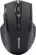Defender Wireless Optical  Mouse Accura <MM-665 Black> (RTL) USB 6btn+Roll беспр.<52665>