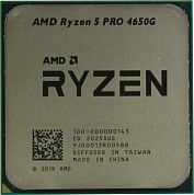 CPU AMD Ryzen 5 PRO 4650G     (100-000000143)   3.7 GHz/6core/SVGA RADEON/3+8Mb/65W Socket AM4