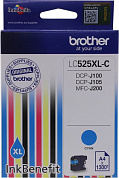 Картридж Brother LC525XL-C Cyan для Brother DCP-J100/J105/J200