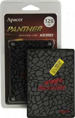 SSD 128 Gb SATA 6Gb/s Apacer AS350 Panther <AP128GAS350-1> 2.5"  3D TLC