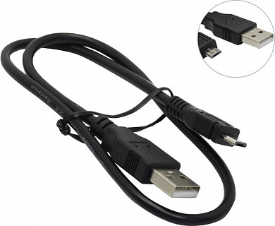 5bites <UC5002-005> Кабель USB 2.0 AM-->micro-B 0.5м