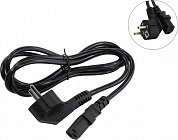 ExeGate PC-1.8S <ES280999RUS> Кабель компьютер - розетка 220V 1.8м Европейский стандарт, Г-образный