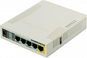MikroTik <RB951Ui-2HnD> RouterBOARD  951Ui 2HnD (4UTP 100Mbps, 1WAN, 802.11b/g/n, 1xUSB, 2.5dBi)