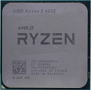 CPU AMD Ryzen 5 4500     (100-000000644)   3.6 GHz/6core/3+8Mb/65W Socket AM4