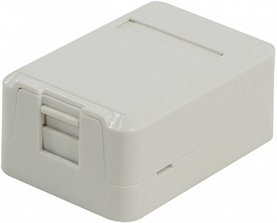 5bites <LY-SB03-A> Розетка внешняя RJ-45кат.6  со шторкой