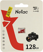 Netac <NT02P500ECO-128G-S> microSDXC Memory Card 128Gb UHS-I U1 Class10