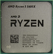 CPU AMD Ryzen 5 5600X     (100-000000065/604)  3.7 GHz/6core/3+32Mb/65W  Socket AM4