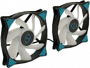 Iceberg Thermal <ICEGALE14A-B2A> IceGALE ARGB 140mm Black (4пин, 140x140x25мм, 0-36дБ, 500-1600об/мин, 2шт)