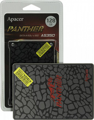 SSD 128 Gb SATA 6Gb/s Apacer AS350 Panther <95.DB260.P100C> 2.5" 3D TLC