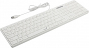Клавиатура Genius SlimStar 126 White <USB> 105КЛ+4КЛ М/Мед <31310017410>