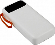 Внешний аккумулятор Hoco J151A White (кабель USB/USB-C/microUSB/Lightning, 20000mAh, фонарь, Li-Ion)